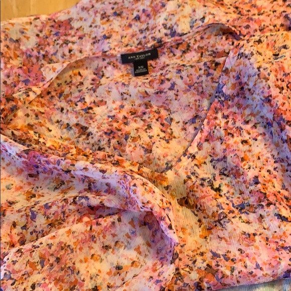 Ann Taylor Adorable Sheer Blouse - Picture 8 of 8